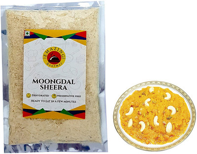 

Emazing Gourmet Preservative Free Dehydrated Food - MOONGDAL SHEERA 100 g