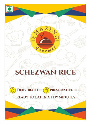 

Emazing Gourmet Preservative Free Dehydrated Food SCHEZWAN RICE 150 g