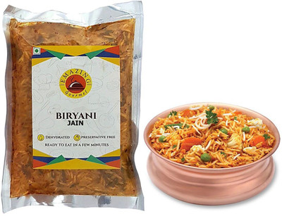 

Emazing Gourmet Preservative Free Dehydrated Food BIRYANI (JAIN) 150 g