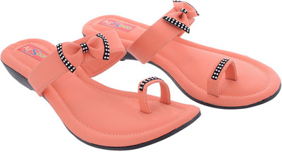 

AirSoon Women Peach Flats