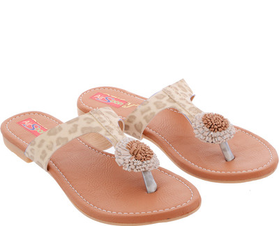 

AirSoon Women Beige Color Tiger Print Flats