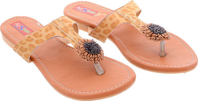 

AirSoon Women Brown Color Tiger Print Flats