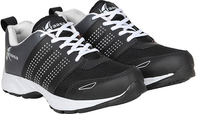 

Kraasa Fast Running Shoes For Men(Black, Grey