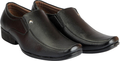 

FAUSTO Trendy Slip On For Men(Black