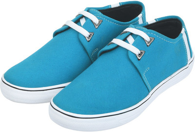 

Kaneggye Canvas Shoes For Men(Blue, Sky blue