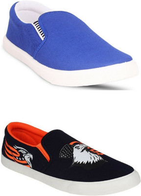 

WELDONE 2-Pair-Combo Loafers For Men(Multicolor