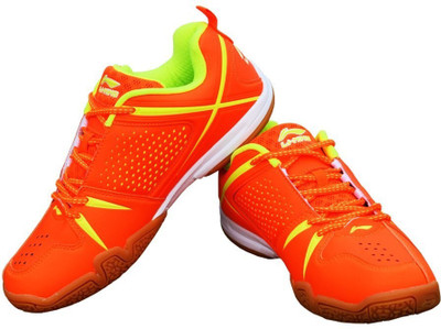 

Li-Ning IDOL Badminton Shoes For Men(Multicolor, Orange