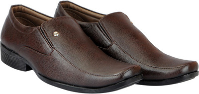 

FAUSTO Trendy Slip On For Men(Brown