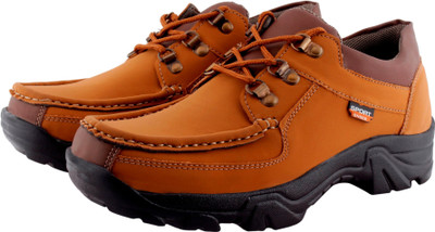 

Smoky Camel Casual Boots For Men(Tan