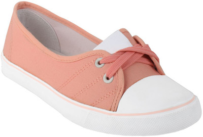 

Go India Store Canvas Shoes For Women(Pink