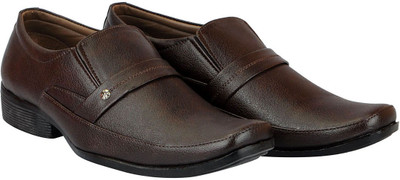 

FAUSTO Trendy Slip On For Men(Brown