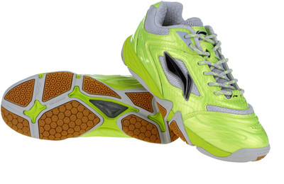 

Li-Ning TURBO MAESTRO Badminton Shoes For Men(Multicolor, Yellow