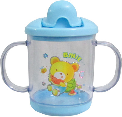 

My Little Champ Nipple Sipper Cup Water Bottle With Handles 240ML(Blue)