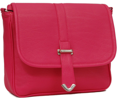 

Borse Women Casual Pink PU Sling Bag
