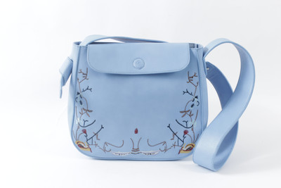 

ModishOmbre Girls Casual Blue PU Sling Bag