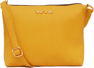 

Borse Women Casual Yellow PU Sling Bag