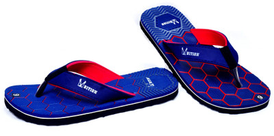 

AMBITION LIFESTYLE WEBBY MEN'S EVA EMBOSSED SLIPPER, NAVY Flip Flops