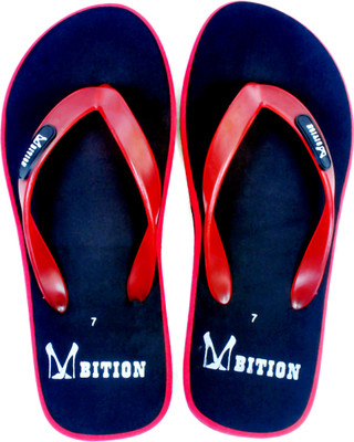 

AMBITION LIFESTYLE DYNAMITE MEN'S EVA VIBRANT SLIPPER, RED Flip Flops