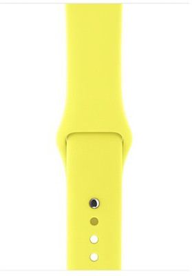 

EWOKIT 42mm iWatch Flash Silicon Smart Watch Strap(Yellow)