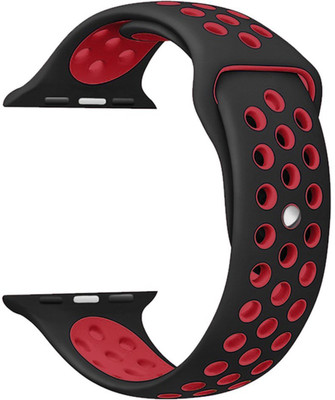 

Taslar Re Smart Watch Strap(Black, Red)