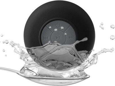 

VibeX ® Waterproof Splash Shower Tunes™ Wireless Handsfree Dynamic Sound™ 3 W Portable Bluetooth Speaker(Black, Mono Channel)