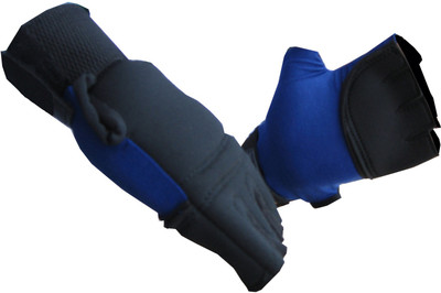 

Byson Dragon With Wrist Support Gym & Fitness Gloves (, Multicolor, Blue