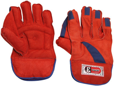 

VIRLOK 1165 Wicket Keeping Gloves (Boys, Black, Red)