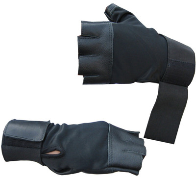 

Byson Grip Special With Wrist Support Gym & Fitness Gloves (, Multicolor, Black