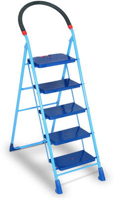 Meded CGS Heavy Duty Safe, Secure and Long Lasting Top 5 Step Folding Home Steel Ladder with 7 Years Warranty Steel Ladder(With Platform) Meded CGS Heavy Duty Safe, Secure and Long Lasting Top 5 Step Folding Home Steel Ladder with 7 Years Warranty Steel Ladder(With Platform)