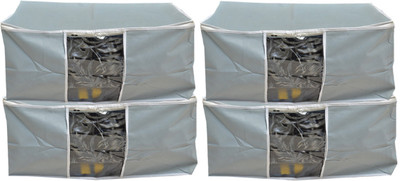 

Kuber Industries Underbed Storage Bag, Storage Organiser,Blanket Cover Set of 4 Pcs - Grey (Extra Large Size With Handle)(Grey)