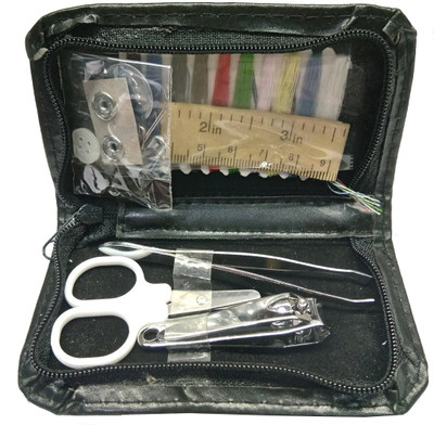 

POVO Travel Sewing Kit - NT1209 Travel Shaving Kit(Black)