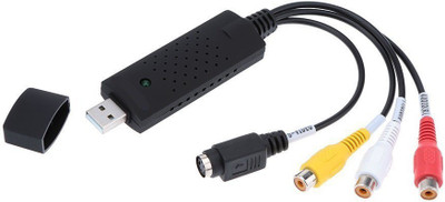 

VibeX ® USB AV VHS TV TO DVD S-Video DV Capture Card RCA Audio Video Cable(Compatible with Computer, TV, HDTV, Onyx)