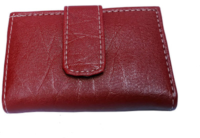 

Sanshul Girls Red Artificial Leather Wallet(4 Card Slots)