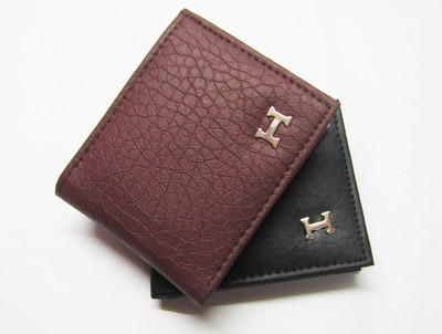 

Poland Boys Black, Brown Artificial Leather Wallet(5 Card Slots), Black & brown combo