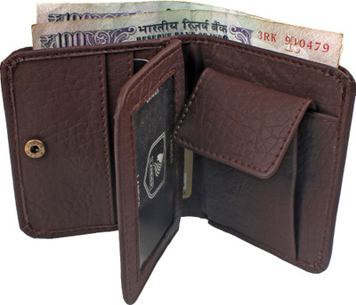 

LANDER Boys Casual Brown Artificial Leather Wallet(9 Card Slots)