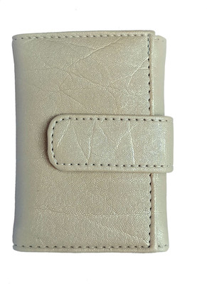 

Sanshul Girls Beige Artificial Leather Wallet(4 Card Slots), Off white