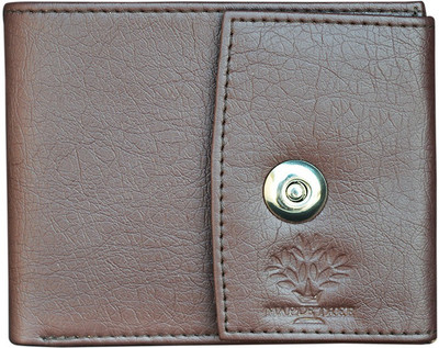 Mapletree Men Brown Genuine Leather Wallet(5 Card Slots)