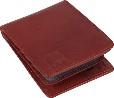 

LANDER Girls Brown Genuine Leather Wallet(5 Card Slots)
