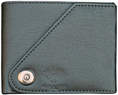 Mapletree Men Black Genuine Leather Wallet(5 Card Slots)