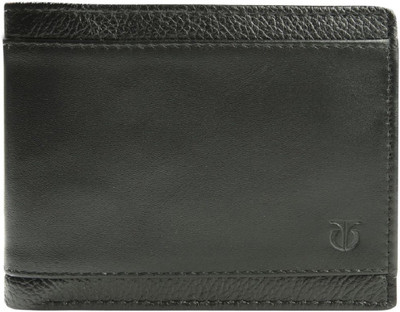 

Titan Men Black Genuine Leather Wallet(3 Card Slots)