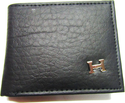 

Poland Boys Brown Artificial Leather Wallet(5 Card Slots), Black