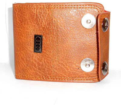 

oopsy Men Tan Artificial Leather Wallet(10 Card Slots), Khaki;tangeant