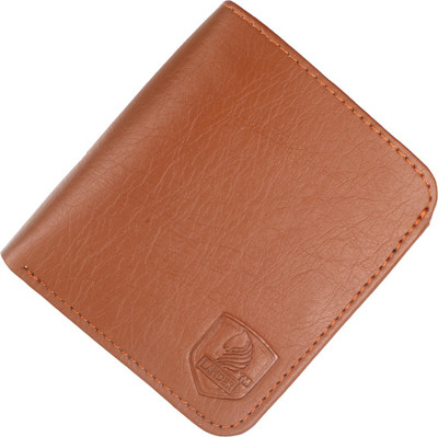 LANDER Men Tan Artificial Leather Wallet(7 Card Slots)