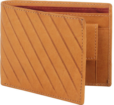 

LANDER Boys Tan Genuine Leather Wallet(3 Card Slots)