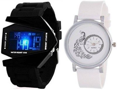 PMAX ROCKET AND GLORY WHITE DIAL FANCY COLLATION FOR Watch  - For Men & Women   Watches  (PMAX)