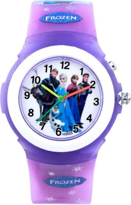 SS Traders -Cute Frozen Analog Kids Watch - Good gifting Item - Seven Lights and Seven Colours Watch  - For Boys & Girls   Watches  (SS Traders)