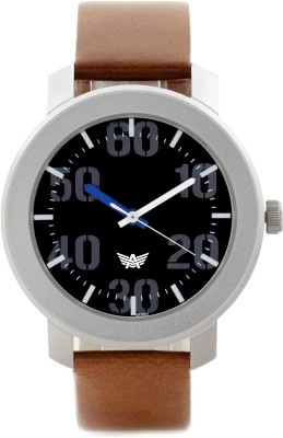 Abrexo AbxNG0164SL68-BLK BRN Gents Basic elementary design Modest Series Watch  - For Men   Watches  (Abrexo)