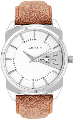 

Laurels LWM-INC-II-011607 Day & Date Function Watch - For Men