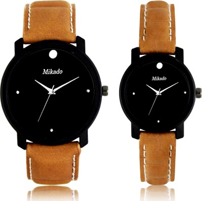 Mikado Anniversary gift item Combo Couple Watches for Men and Women Watch  - For Men & Women   Watches  (Mikado)