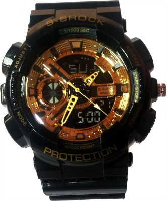 Aviser S Shock Black Digital Analog luxury watch Watch  - For Boys   Watches  (Aviser)